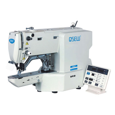 QS-433H elektronischer Knopf-Nähmaschinen, die großen Hakennetz-Seilstich bartacking sind