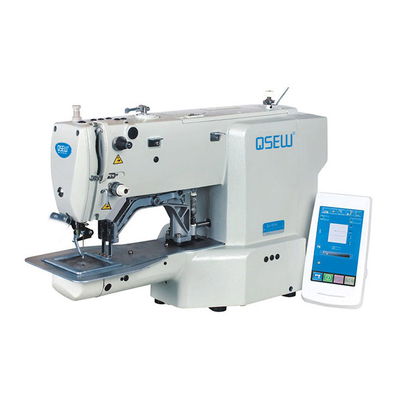 Musterentwurf bartack Industrienähmaschine des QS-468G Direktantrieb-Etikettiermaschine-Steppstiches elektronische bartacking